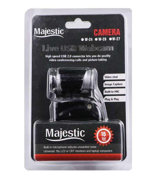 Majestic Camera W24 Live USB Webcam - Image 2