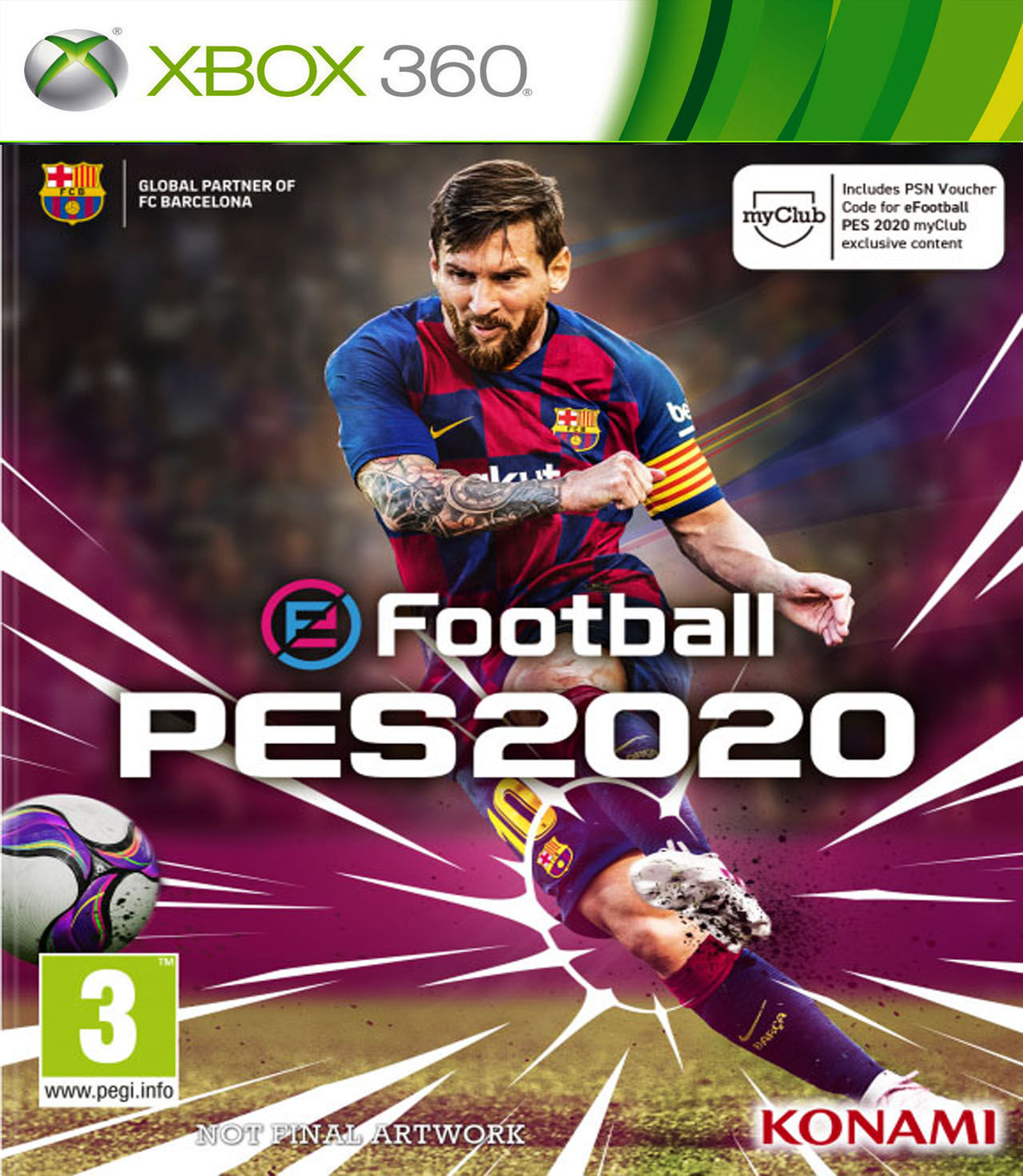 pes 2020 xbox360