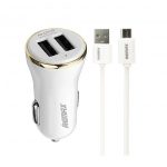 Remax Dolfin RCC206 Car Charger & MicroUSB Cable