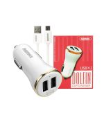 Remax Dolfin RCC206 Car Charger & MicroUSB Cable - Image 2