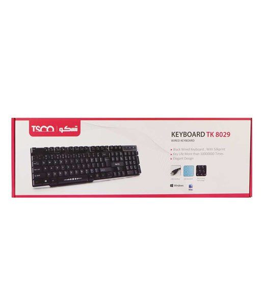 TSCO TK 8029 Keyboard With Persian Letters - Image 2