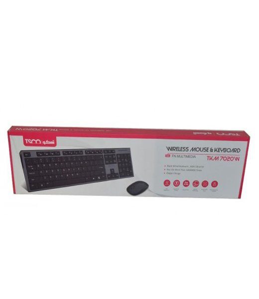 TSCO TKM 7020W Keyboard With Mouse With Persian Letters - Image 2