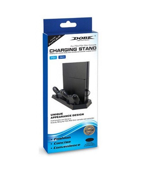 PS4 Fat & Slim Ultrathin Charging Heat Sink Dobe - Image 2