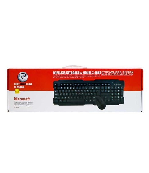 XP W4400B Wireless Keyboard Mouse - Image 2