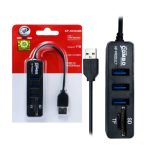 XP-Product XP-HC834c 3Port HUB + Card reader USB2.0 combo